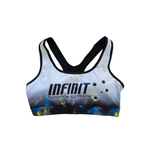 Infinit Nutrition X Cupcke Apparel Women's Sports Bra